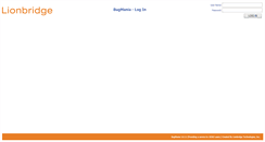 Desktop Screenshot of bugmania.lionbridge.com